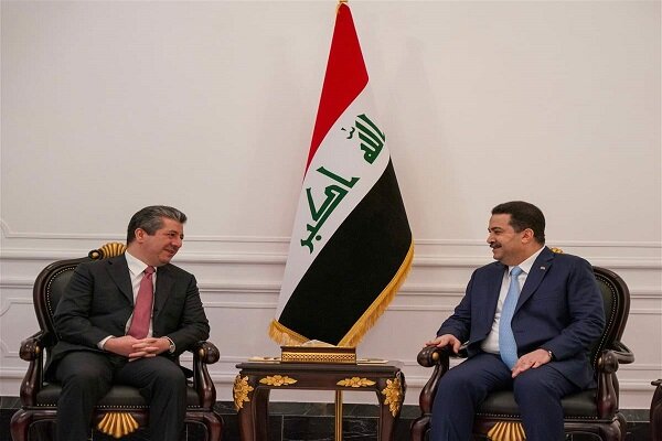 دیدار «مسرور بارزانی» با نخست وزیر عراق