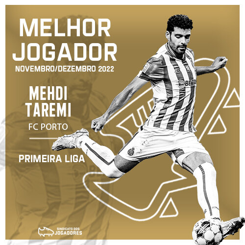 Taremi selected Portugal’s best player of Nov. & Dec.