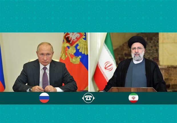 Raeisi, Putin confer on bilateral ties over phone