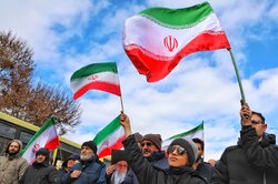 راهپیمایی مردم زنجان در محکومیت نشریه فرانسوی