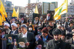 راهپیمایی مردم کرمانشاه در محکومیت توهین به مرجعیت دینی