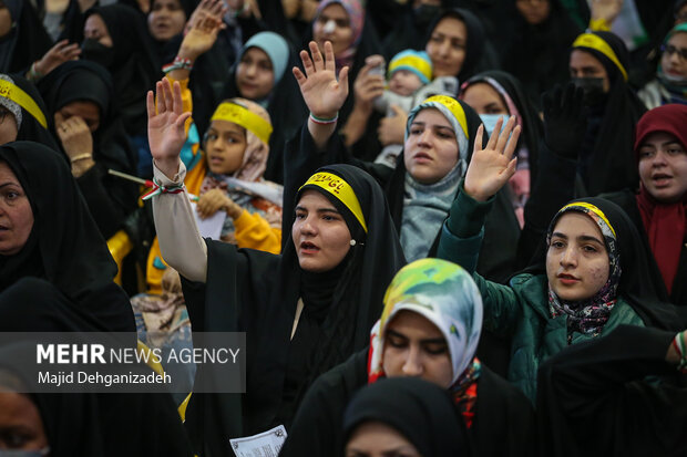 همایش دختران حاج قاسم در گلستان برگزار شد