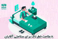 ۶ علامت خطرناک برای سلامتی آقایان