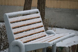 First winter snow in Kermanshah