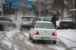 رانندگان کرمانشاهی مراقب لغزندگی معابر باشند