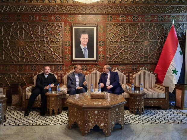 امیرعبداللهیان وارد دمشق شد امیرعبداللهیان وارد دمشق شد