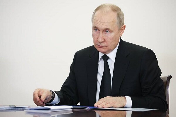 پوتین از تفنگداران نیروی دریای روسیه تقدیر کرد