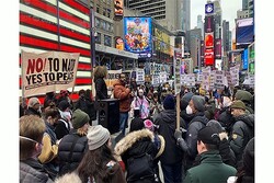 VIDEO: Hundreds rally in NYC against US war machine