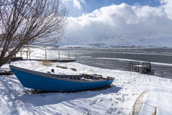 Frozen Choghakhor Lagoon