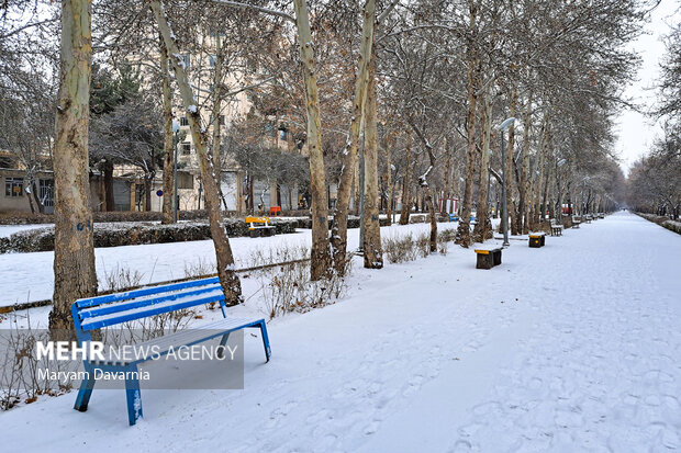 برف و کولاک گردنه های کوهستانی استان زنجان را فرا گرفت 