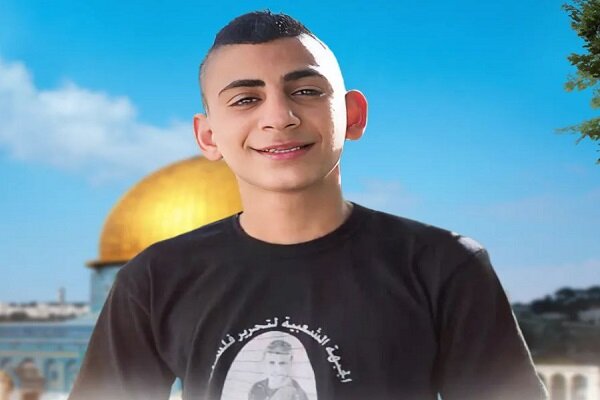 نوجوان ۱۴ ساله فلسطینی به شهادت رسید
