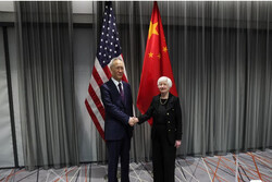 دیدار وزیر خزانه داری آمریکا و معاون نخست وزیر چین