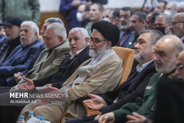 حجت الاسلام اسماعیل خطیب وزیر اطلاعات در مراسم بزرگداشت سالگرد شهادت حاج اسماعیل دقایقی حضور دارد