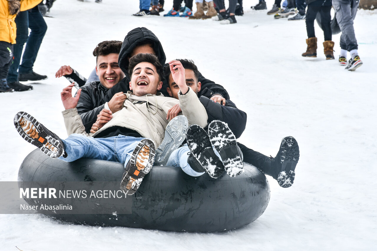 دلپذیری زمستان در گلستان/ مناظر برفی چشم به راه گردشگران هستند