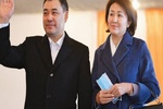 Kırgızistan Cumhurbaşkanı Caparov'un eşi İran'a geldi