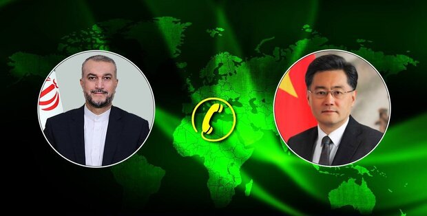 Emir Abdullahiyan, Çinli mevkidaşı ile görüştü Emir Abdullahiyan, Çinli mevkidaşı ile görüştü