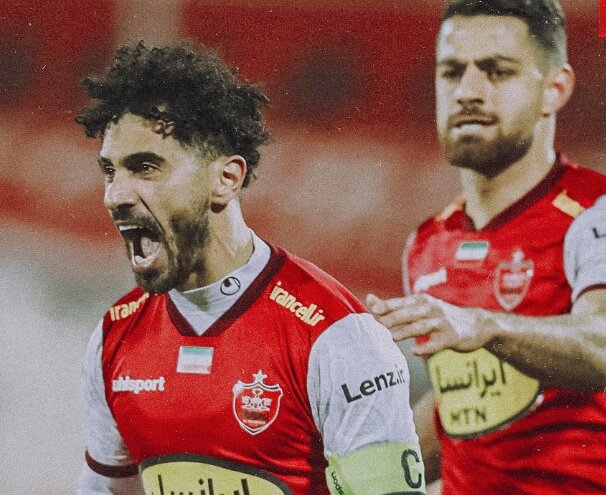 اتحاد مجازی بازیکنان پرسپولیس برای بازی با الدحیل