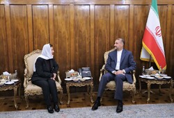 Iran FM, Syrian advisor discuss ties, women affairs