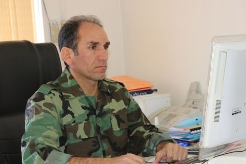 کارکنان و فرهنگیان لرستانی با لباس پاسداری درمحل کارخود حاضر شدند