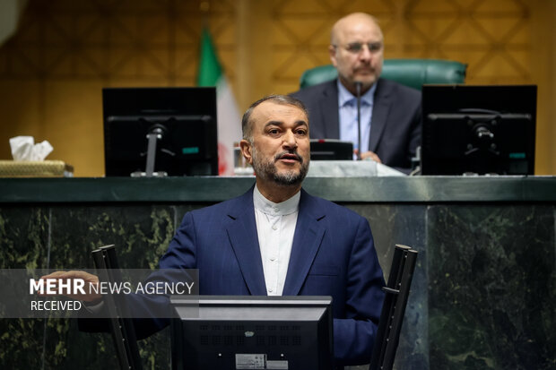 Iran parliament closed session on Sunday
