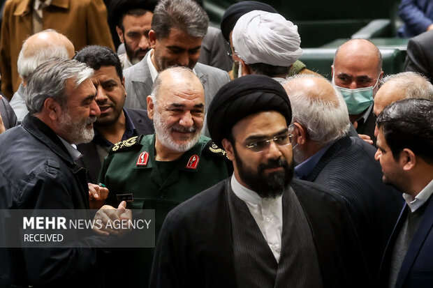 Iran parliament closed session on Sunday
