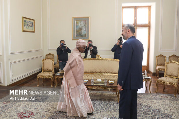 ایرانی وزیر خارجہ سے سیاسی رہنماؤں ملاقات
