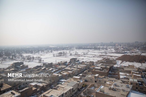 High air pollution in Qazvin
