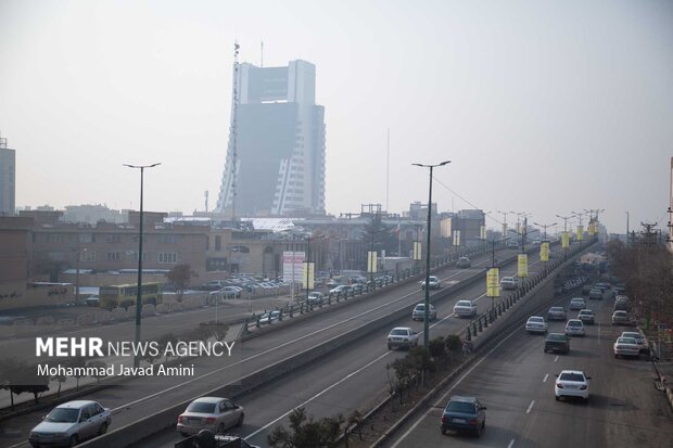 High air pollution in Qazvin
