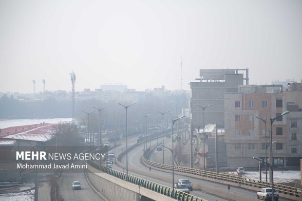 آلودگی هوا در قزوین