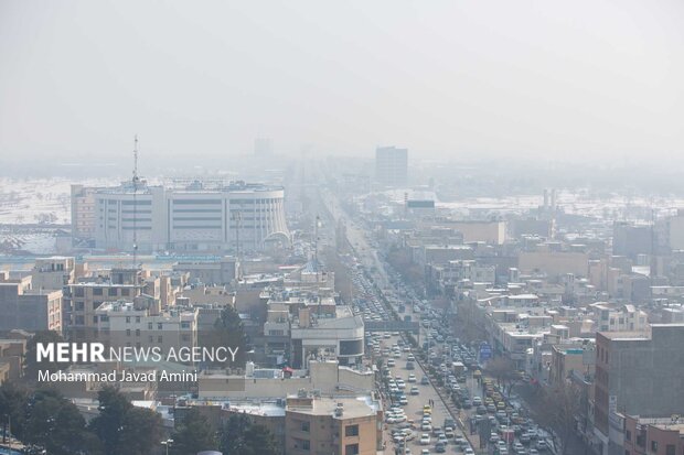 هشدار سطح نارنجی هواشناسی/ فردا هوای ۱۳ شهرستان تهران آلوده است