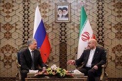 دیدار دوجانبه‌ روسای پارلمان‌های ایران و روسیه
