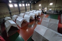 ارسال ۷۵۰ چادر امدادی از خراسان شمالی به مناطق زلزله زده خوی