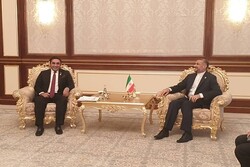 دیدار وزرای امور خارجه جمهوری اسلامی ایران و پاکستان در تاشکند