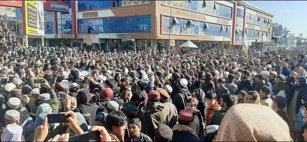راهپیمایی مردم افغانستان در محکومیت اقدام موهن سوئد
