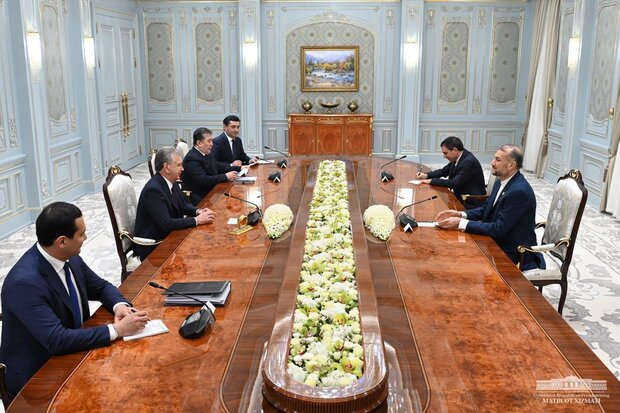 Iran FM meets with different officials in Tashkent