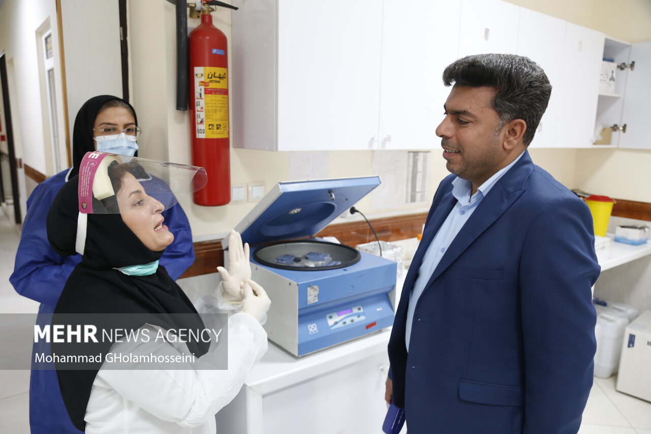 آزمایشگاه جامع بهداشت مناطق جنوبی <a href='https://sayeb.ir/tag/%d8%a8%d9%88%d8%b4%d9%87%d8%b1'>بوشهر</a> افتتاح شد
