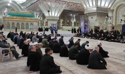 ادای احترام جامعه قرآنی به بنیانگذار کبیر انقلاب اسلامی/ محفل انس با قرآن برپا شد