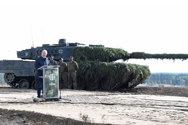 تانک های آلمانی راهی اوکراین می شود
