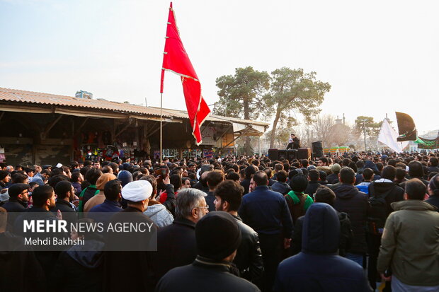 قم میں حضرت امام ہادی (ع) کی شہادت کی مناسبت سے عزاداری
