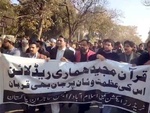 سویڈن میں توہین ِقرآن کے خلاف پاکستان بھر میں احتجاجی مظاہرے