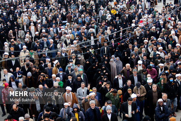 People in Qom condemn desecration of holy Quran in Europe