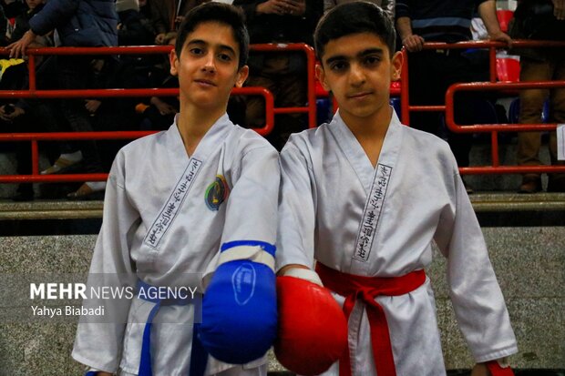 مسابقات کاراته قهرمانی غرب کشور در کرمانشاه