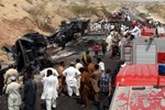 At least 39 killed as bus plunges into ravine in Pakistan