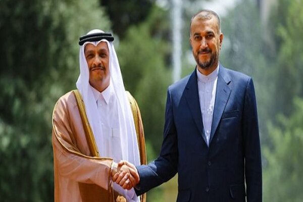 Emir Abdullahiyan Katarlı mevkidaşı ile Gazze'yi görüştü