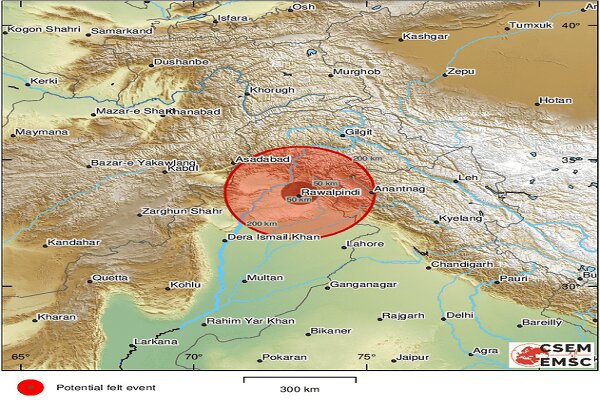 زمین‌لرزه ۶.۳ ریشتر پایتخت پاکستان را لرزاند