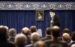 Leader meeting with Iranian entrepreneurs, manufacturers