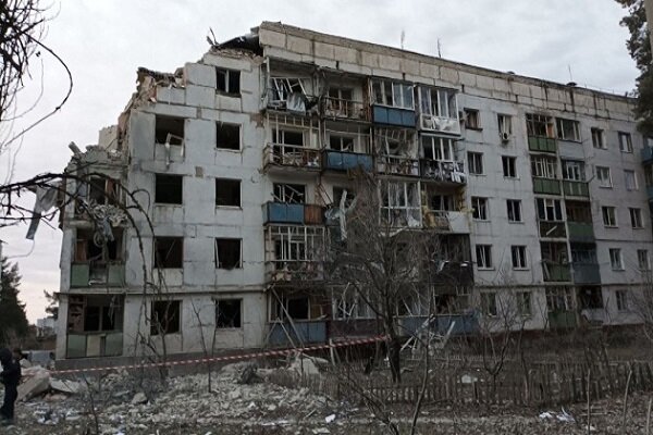 S-300 air defense missile hit residential building in Kharkiv