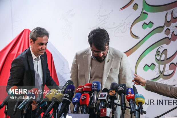 41st Intl.Fajr Film Festival presser