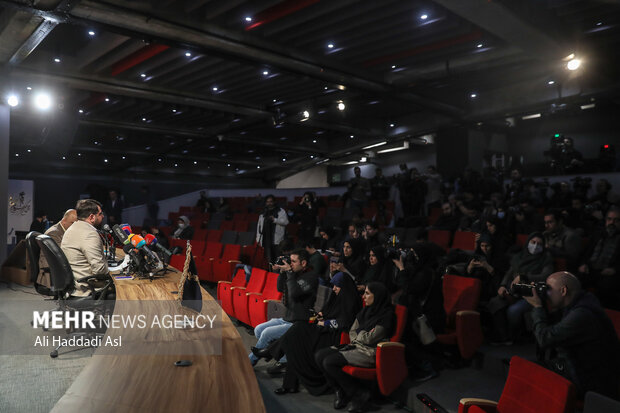 41st Intl.Fajr Film Festival presser