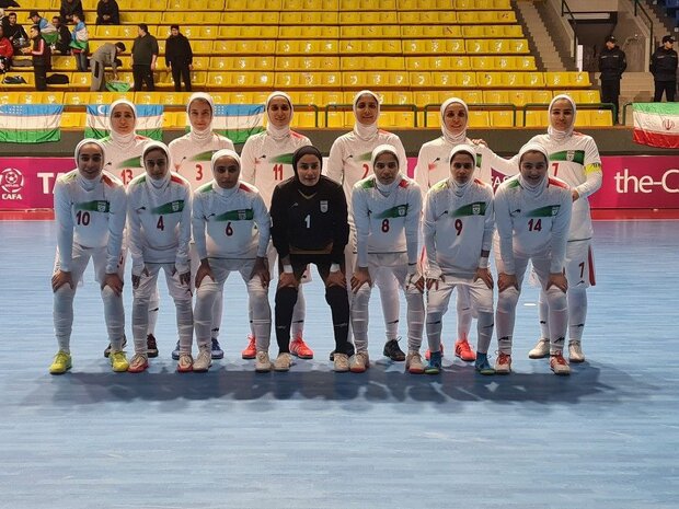 Iranian women's team win 2023 CAFA Futsal C'ship